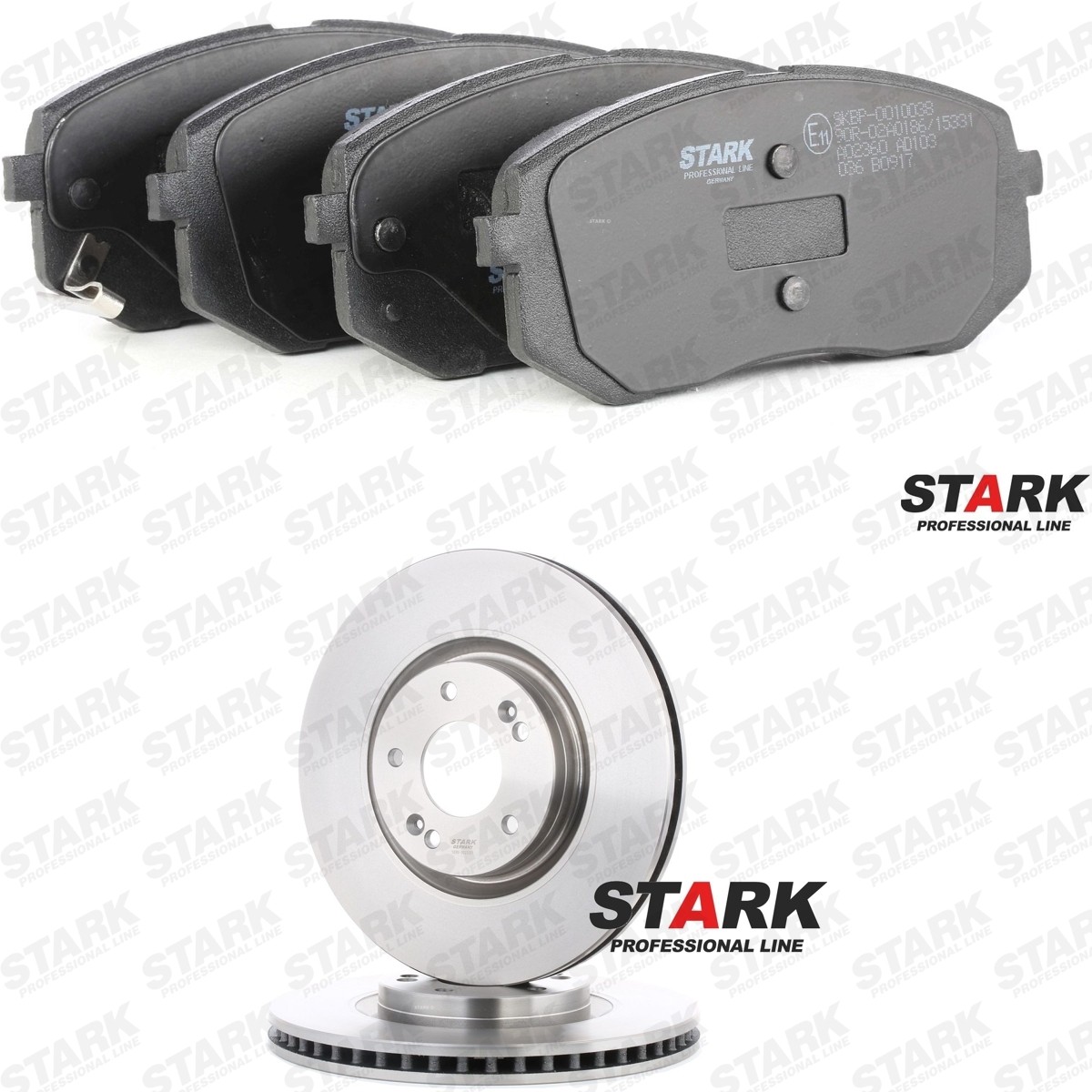STARK Brake discs and pads set Article number: SKBK-10991313 cheaply