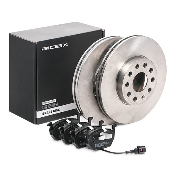 RIDEX Brake discs and pads set Article number: 3405B1333 cheaply
