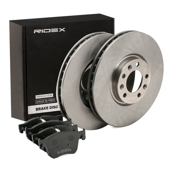 RIDEX Brake discs and pads set Article number: 3405B1495 cheaply
