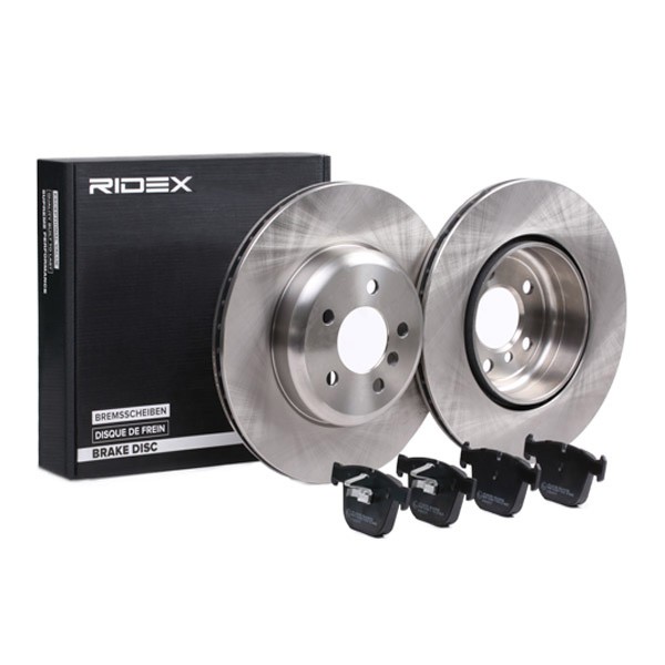 RIDEX Brake discs and pads set Article number: 3405B1504 cheaply