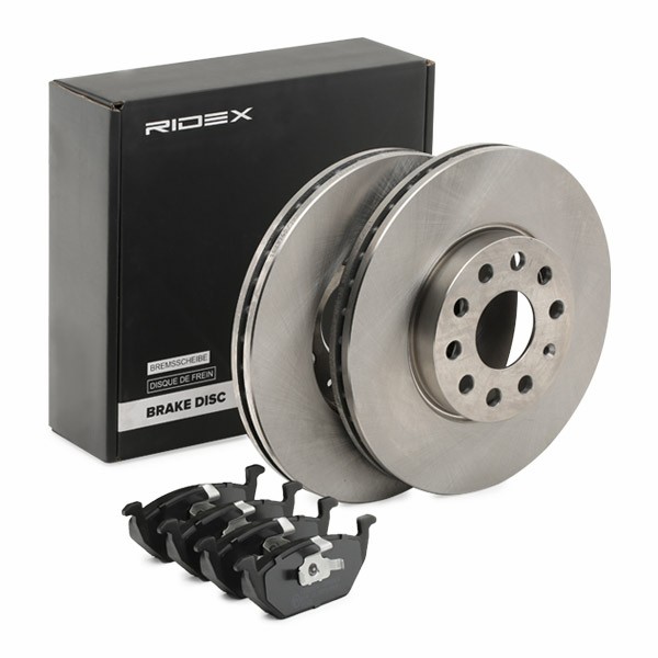 RIDEX Brake discs and pads set Article number: 3405B1547 cheaply
