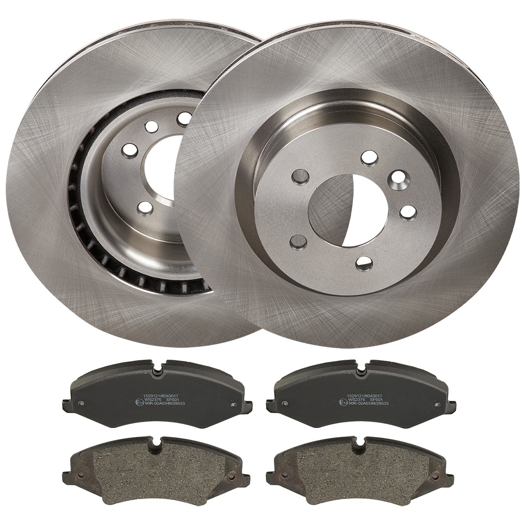 RIDEX Brake discs and pads set Article number: 3405B1555 cheaply