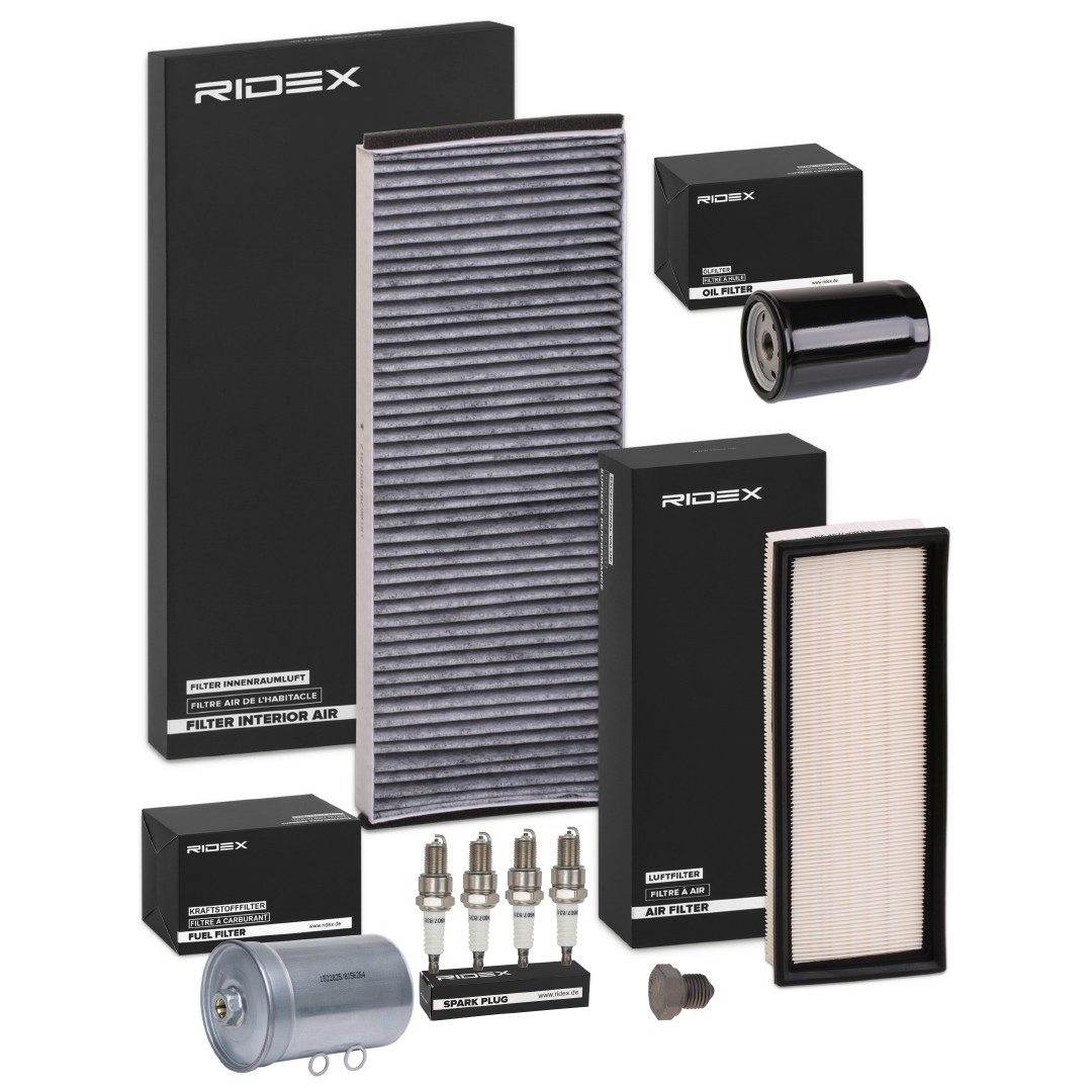 RIDEX 4682P10125 Sada dielov, inżpekcia KABRIOLET 2.3 E 133 HP Benzín 2000