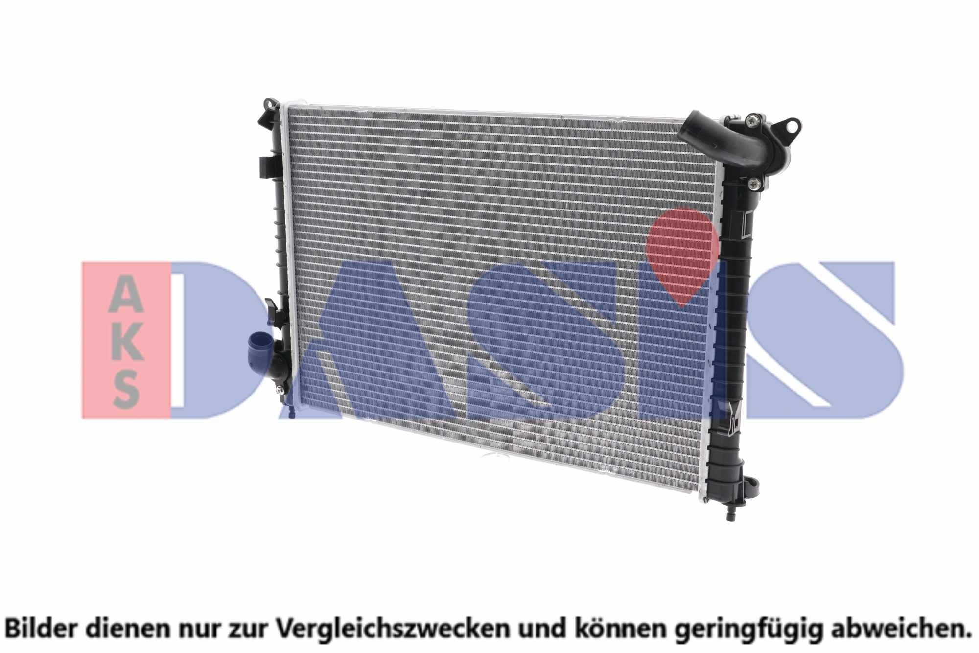 AKS DASIS Engine radiator Article number: 020014N cheaply