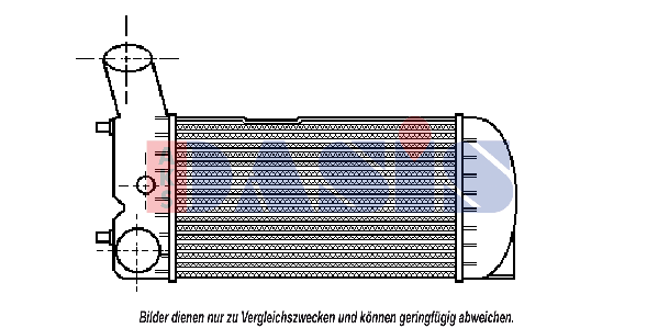 AKS DASIS Intercooler Article number: 047030N cheaply