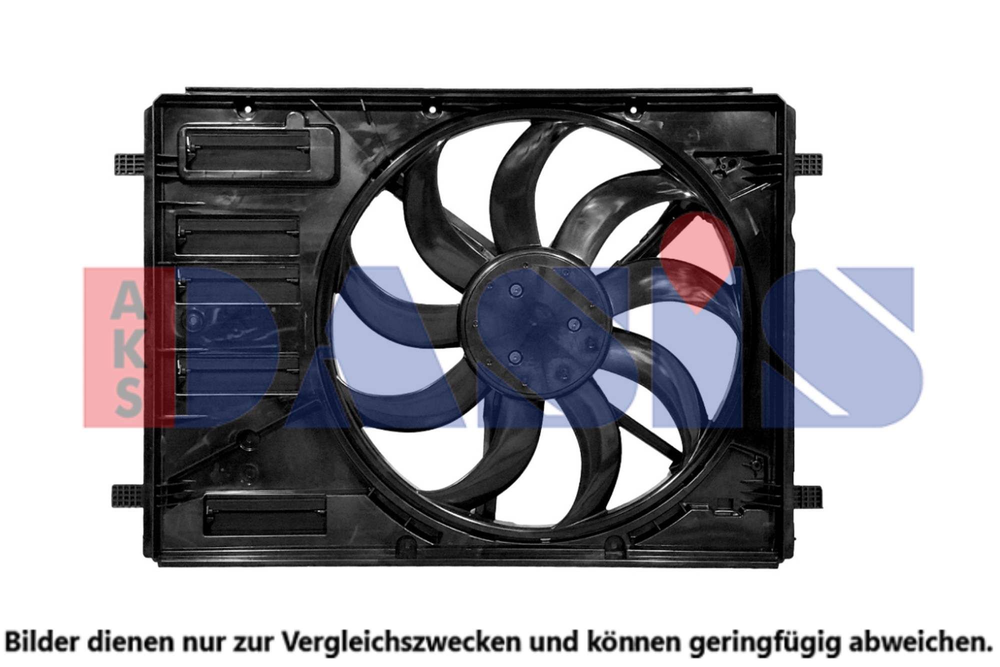 AKS DASIS Fan, radiator Article number: 098140N cheaply