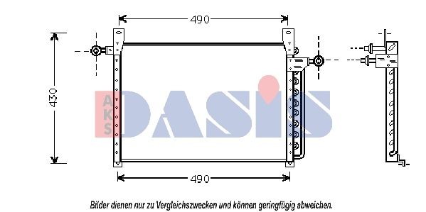 AKS DASIS Fan, radiator Article number: 108054N cheaply