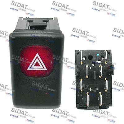 SIDAT 660236A2 Hazard Light Switch JETTA 1.8 107 PS Petrol 1992