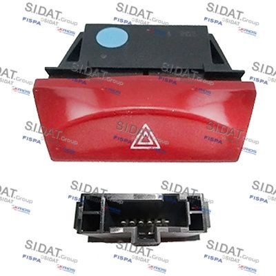 SIDAT 660466 Hazard Light Switch STILO 1.9 JTD 115 PS Diesel 2010