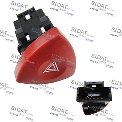 SIDAT 660926A2 Hazard Light Switch ESPACE 2.0 dCi (JK01, JK02, JK1J, JK1K, JK1H) 150 PS Diesel