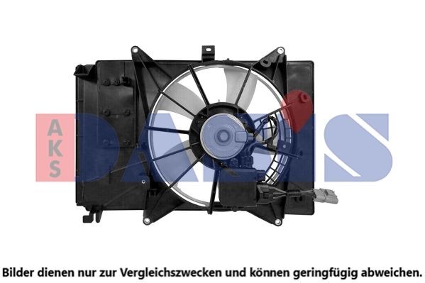 AKS DASIS Fan, radiator Article number: 118004N cheaply
