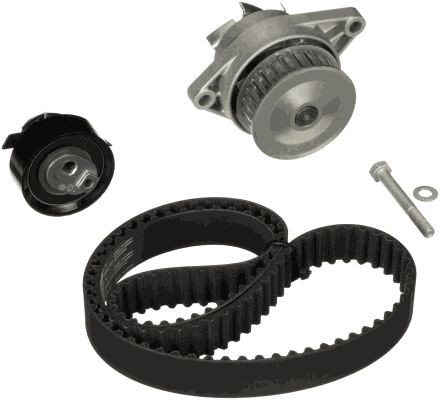 GATES Water pump and timing belt kit Article number: KP25427XS-1 cheaply