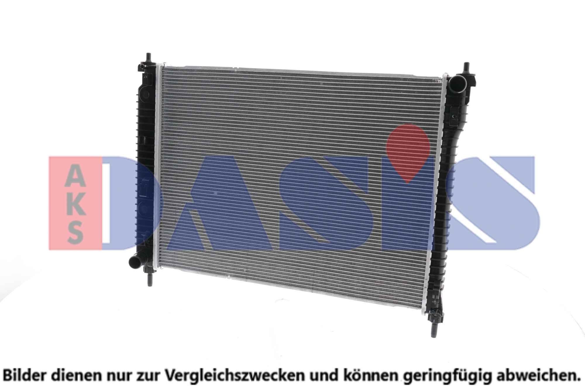 AKS DASIS Engine radiator Article number: 150076N cheaply