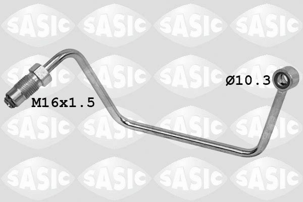 SASIC 3324002 Conduite d'huile turbocompresseur ESPACE 2.2 dCi 150 CH Diesel