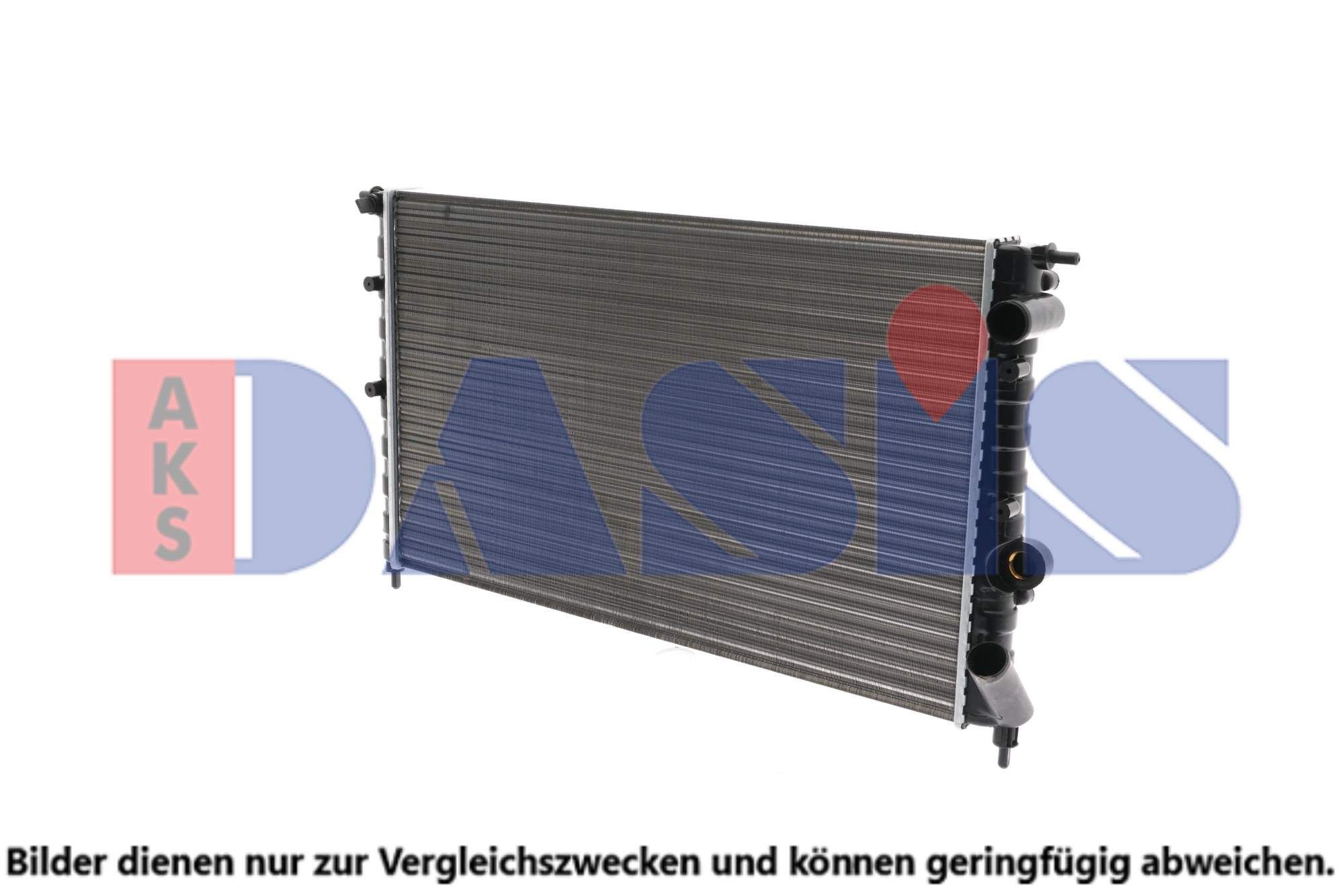 AKS DASIS Engine radiator Article number: 180840N cheaply