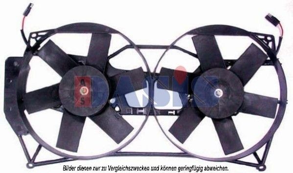 AKS DASIS Fan, radiator Article number: 188031N cheaply