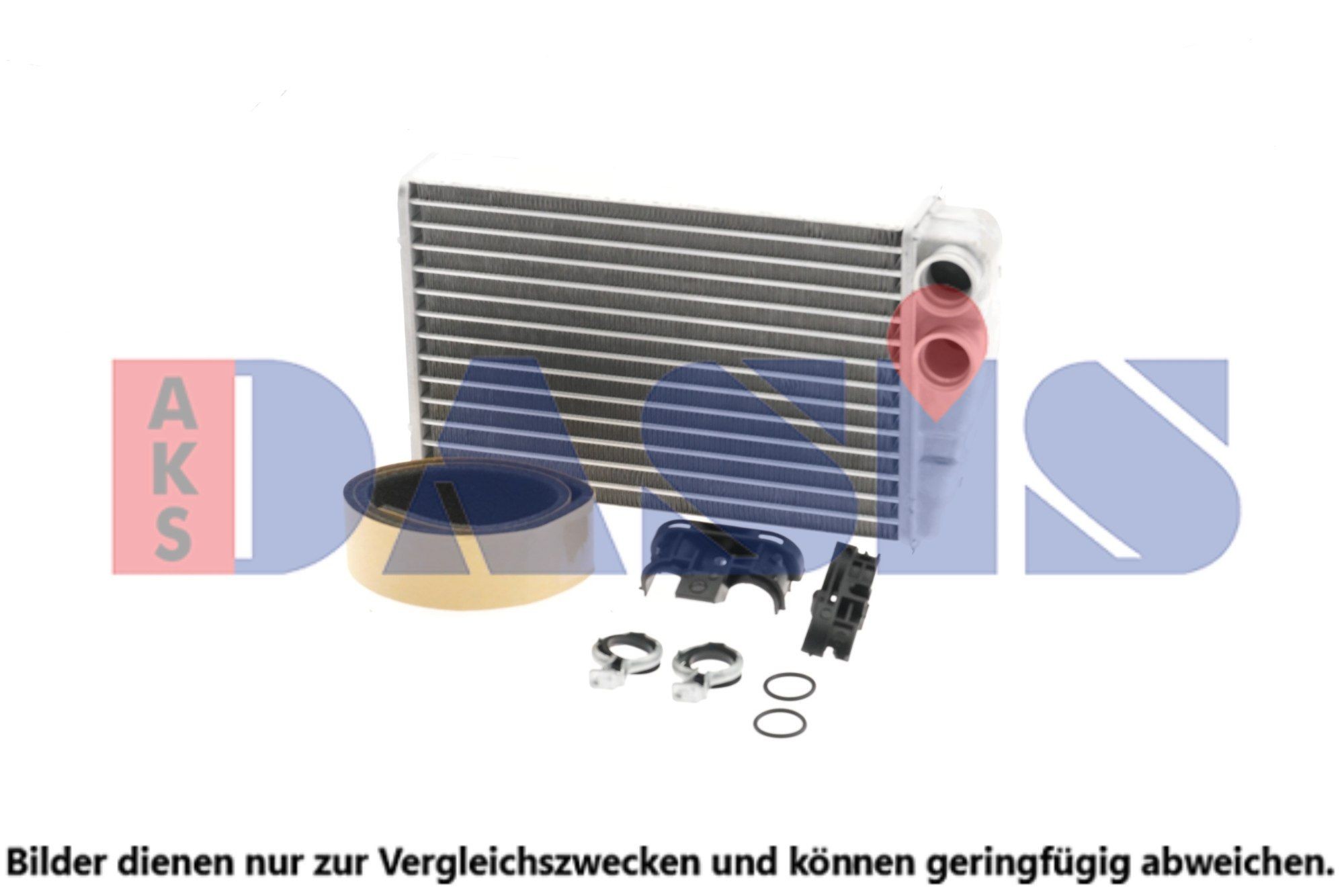 AKS DASIS Heater matrix Article number: 189011N cheaply