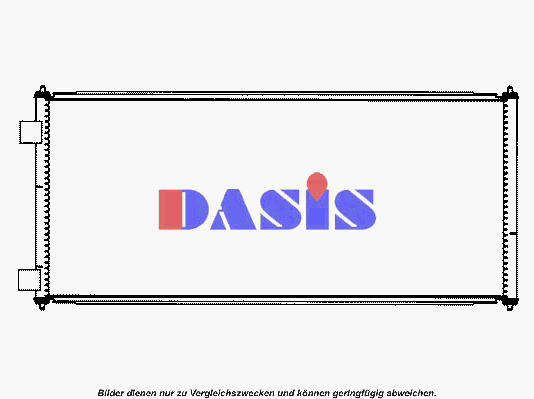 AKS DASIS Air conditioning condenser Article number: 252001N cheaply