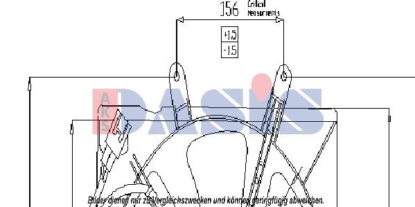 AKS DASIS Køleventilator Varenummer: 518016N billige