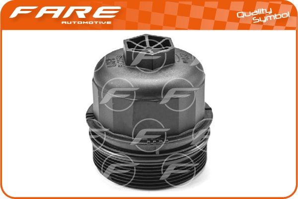 FARE SA 16446 Cover, oil filter housing PUNTO 1.3 JTD Multijet (199.AYR1A, 199.BYR1A) 90 PS Diesel