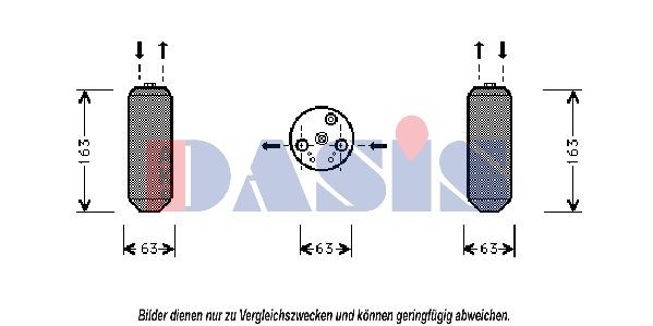 AKS DASIS Dryer, air conditioning Article number: 800273N cheaply