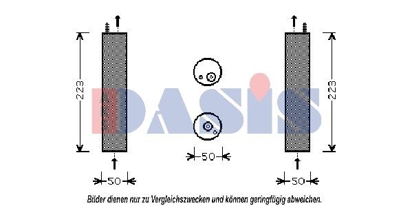 AKS DASIS Dryer, air conditioning Article number: 800413N cheaply