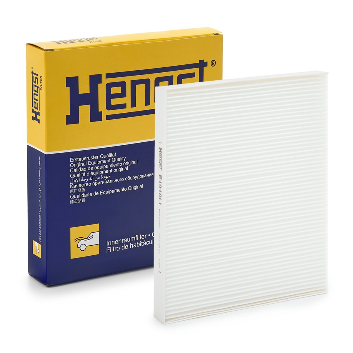 HENGST FILTER Pollen filter Article number: E1910LI cheaply