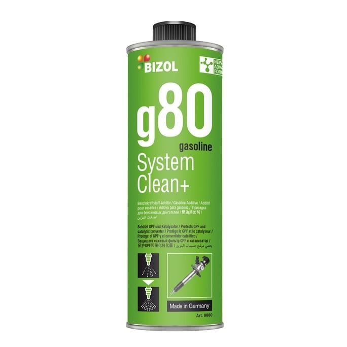 BIZOL Cleaner, petrol injection system Gasoline System, Clean+, g80 Article number: 8880 cheaply