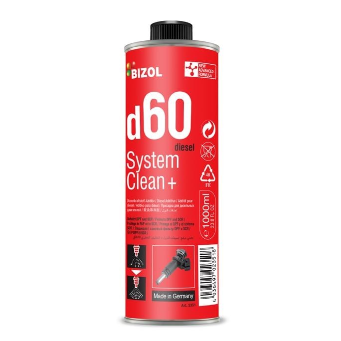 BIZOL Cleaner, diesel injection system Diesel System Clean+, d60 Article number: 2351 cheaply