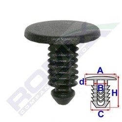 ROMIX Clip, trim / protective strip Article number: 10530 cheaply