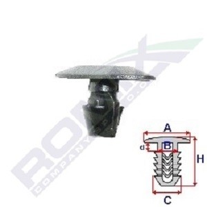 ROMIX Clip, trim / protective strip Article number: A82031 cheaply