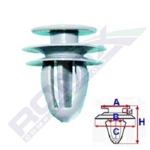 ROMIX Clip, trim / protective strip Article number: B19145 cheaply