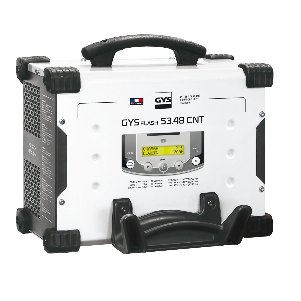 GYS Batterilader GYSFLASH, 53.48 CNT FV Varenummer: 025998 billige