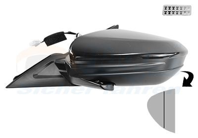 VAN WEZEL Wing mirror Article number: 2590807 cheaply