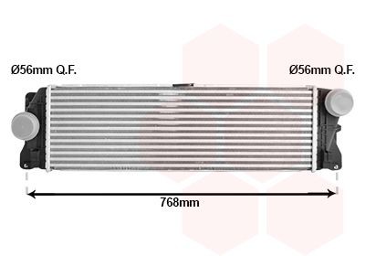 VAN WEZEL Intercooler Article number: 30014710 cheaply