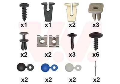 VAN WEZEL Mounting Kit, bumper Article number: 4941794 cheaply