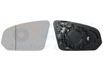 VAN WEZEL Backspegelglas Artikelnummer: 5914837 billigt