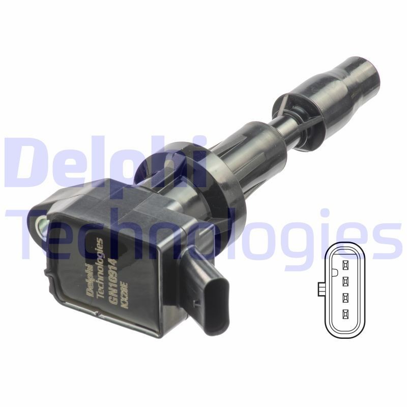 DELPHI Ignition coil Article number: GN10914-12B1 cheaply