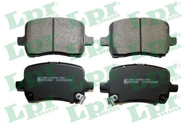 LPR Brake pad set Article number: 05P2082 cheaply