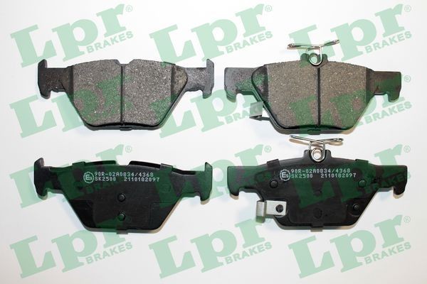 LPR Brake pad set Article number: 05P2097 cheaply
