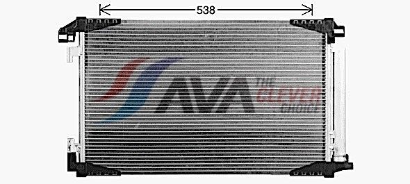 AVA COOLING SYSTEMS Air conditioning condenser Article number: TO5790D cheaply