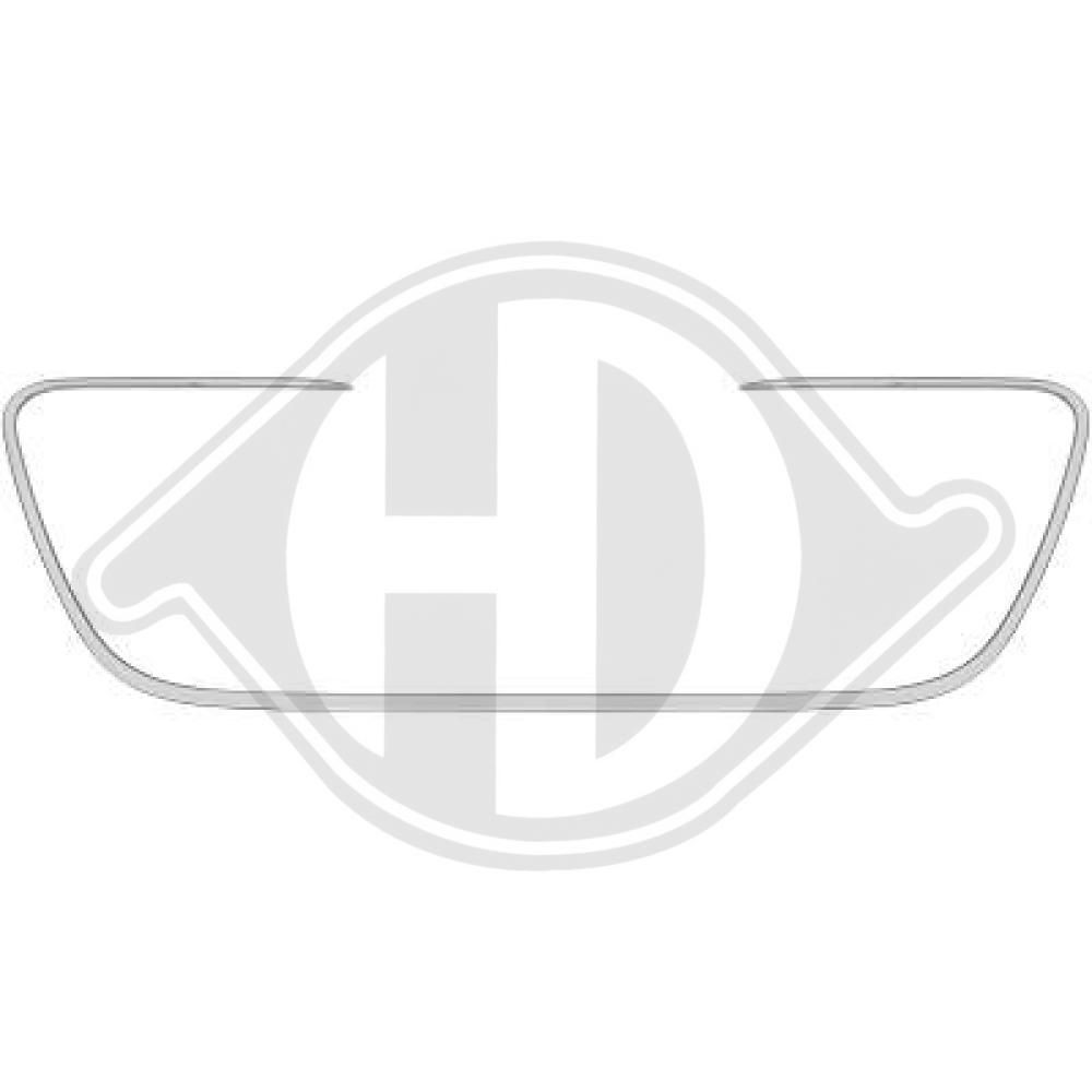 DIEDERICHS Pynte- / beskyttelsesliste, kølergitter Varenummer: 4244041 billige