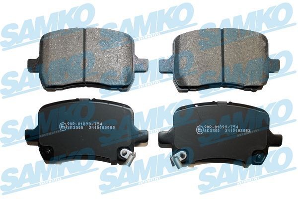 SAMKO Brake pad set Article number: 5SP2082 cheaply