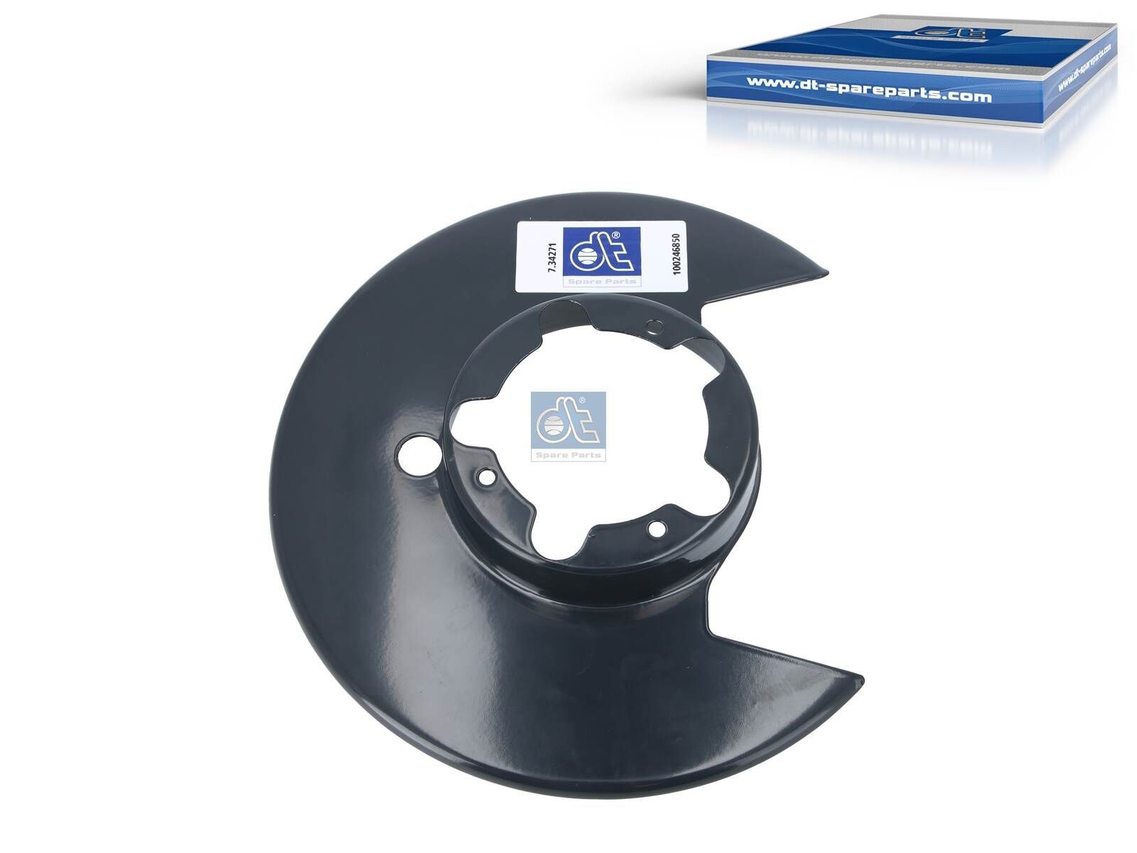 DT Spare Parts 7.34271 Cover Sheet, brake drum Daily 2.8 35 S 11,35 C 11 106 PS Diesel 2009