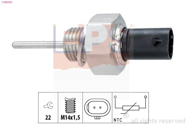 EPS Sender Unit, intake air temperature Article number: 1.994.051 cheaply