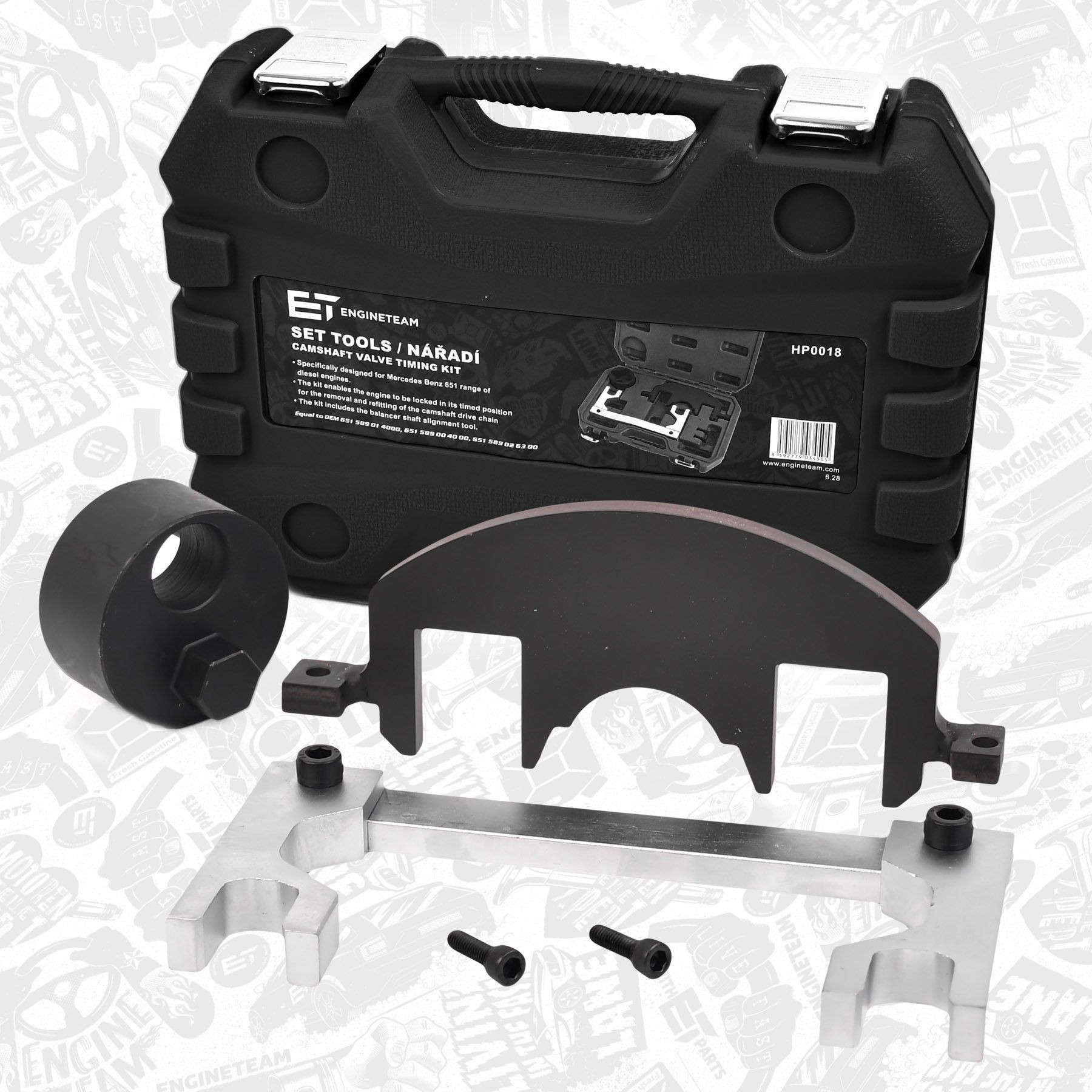 ET ENGINETEAM Adjustment Tool Set, valve timing Article number: HP0018 cheaply