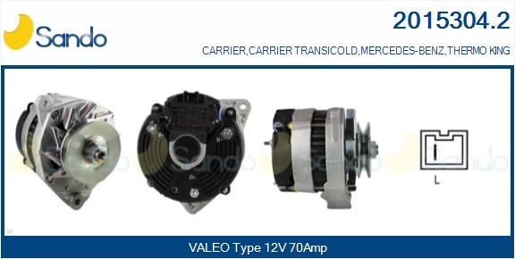 SANDO Air conditioning compressor Article number: SAC86022.1 cheaply