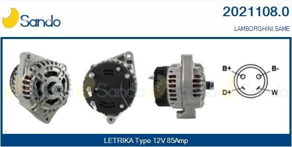 SANDO Tryckomvandlare, avgasreglering Artikelnummer: SPC77022.1 billigt