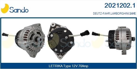SANDO SRG74000.1 EGR cooler TRANSIT 2.4 DI 75 PS Diesel 2006