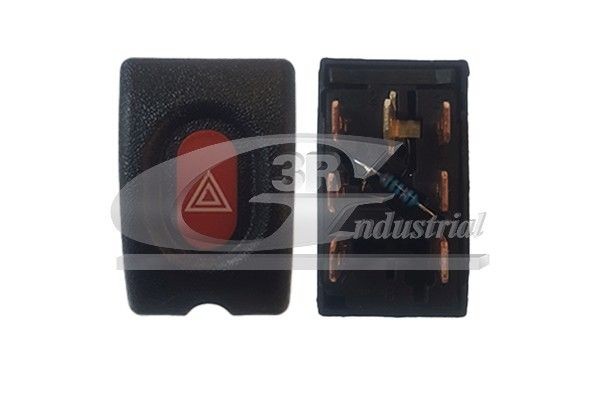 3RG 80468 Hazard Light Switch CORSA 1.7 D (F08, W5L) 60 PS Diesel 2000